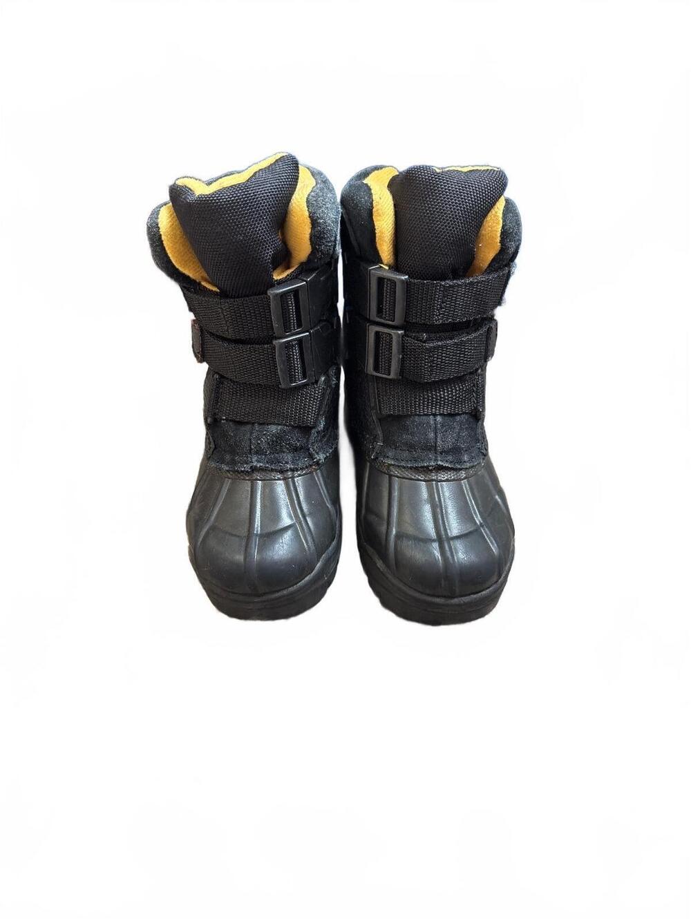 Northwest Territory Kids Winter Boots Size 10 Waterproof Leather Steel Shank
